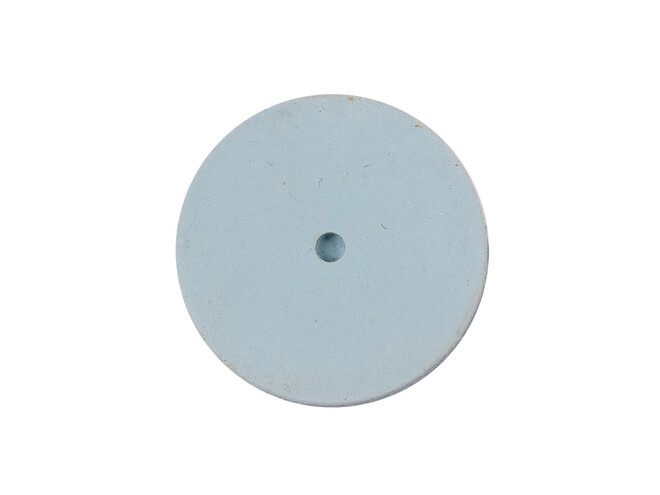 DISQUE CAOUTCHOUC 22 X 1 MM BLEU