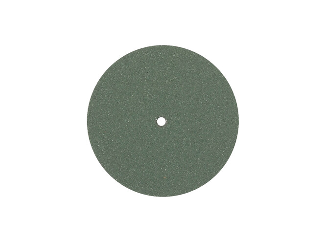 DISQUE CAOUTCHOUC 22 X 1 MM VERT