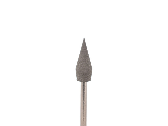 POINTE CAOUTCHOUC 6X16 MM GRISE