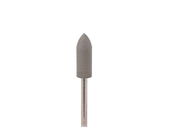 POINTE CAOUTCHOUC 6X16 MM GRISE