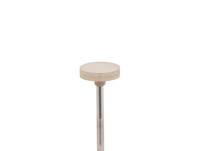 DISQUE CAOUTCHOUC BLANC 12X2 MM