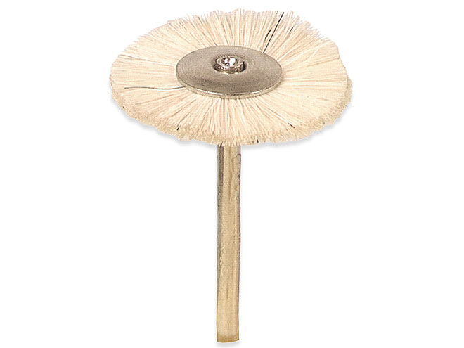 BROSSE H.M. BLANCHE 21 MM AVEC AXE