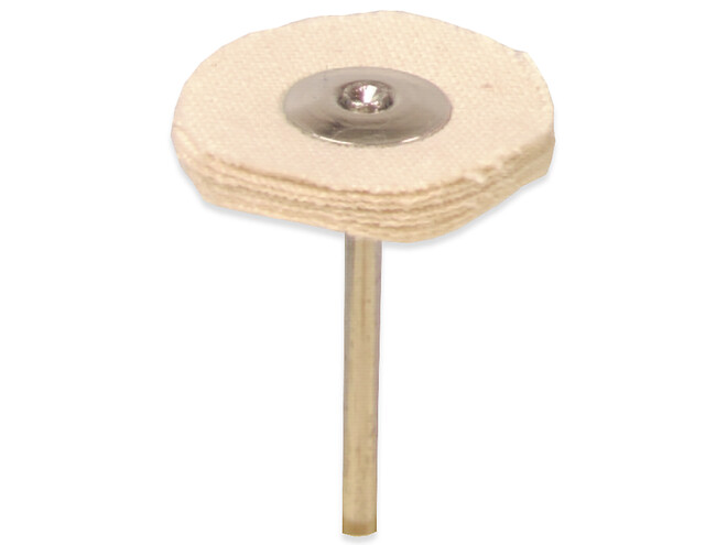 DISQUE TISSU HM 21 MM AVEC AXE