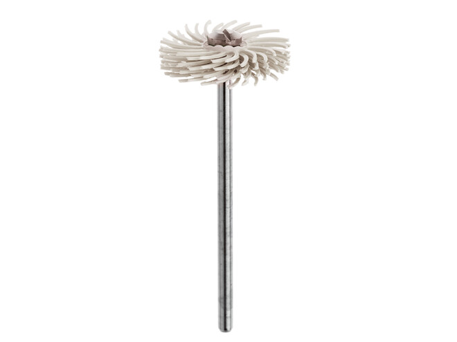 DISQUE HABRAS BLANC  AVEC AXE GRAIN 120