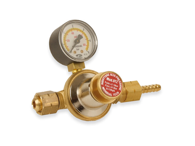 REGULATEUR ADAPTABLE 3/8 GAUCHE AV MANOMETRE