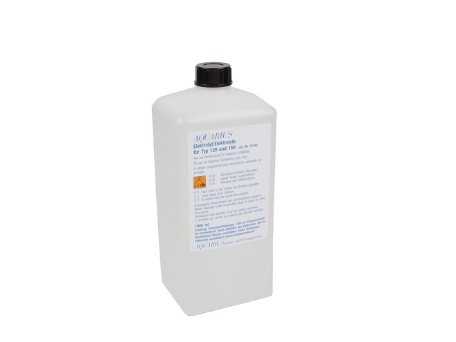 BAIN D'ELECTROLYSE POUR AQUARIUS 160 E