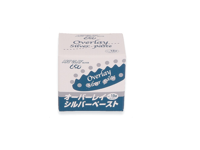 ART CLAY- PATE D'ARGENT 650 PATE COUVRANTE
