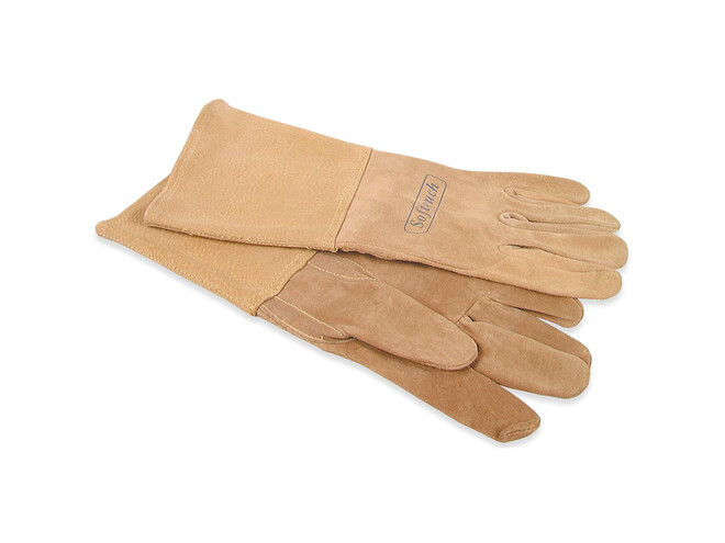 PAIRE DE GANTS EN CUIR