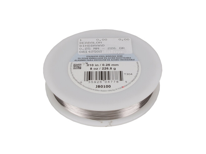 Binddraad 0.25 mm 226 gr Beadalon