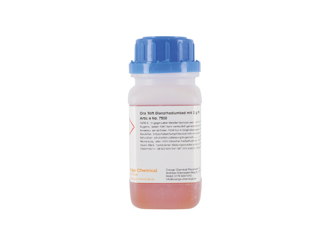 Solution de rhodium pour marqueur Orange Chemical