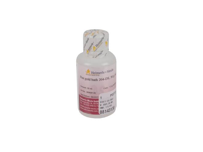 SOLUTION D'OR JAUNE POUR METAL INOX (STYLO)