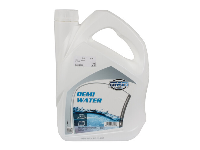 EAU DEMINERALISEE 5 LITRES
