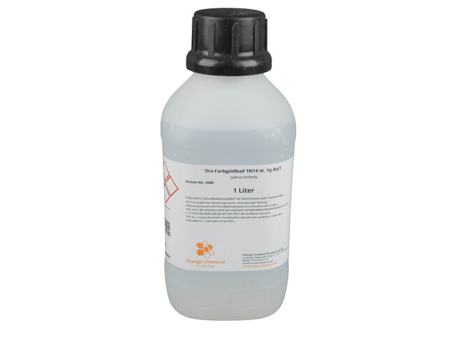 BAIN DE DORURE OR JAUNE 14 CARATS