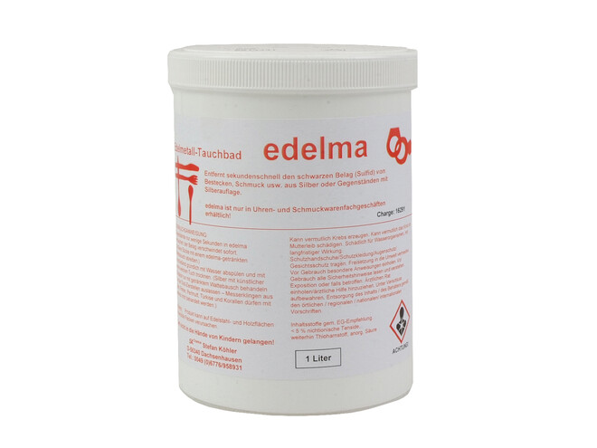 Zilverbad 1 liter Edelma