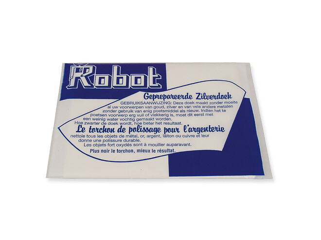 Poetsdoek donkerblauw