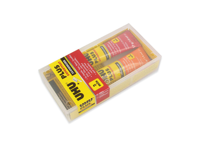Colle bi-composant plus prise rapide 35 grammes UHU
