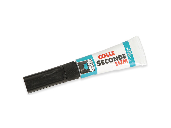 Colle instantanée power glue 3 grammes Bison