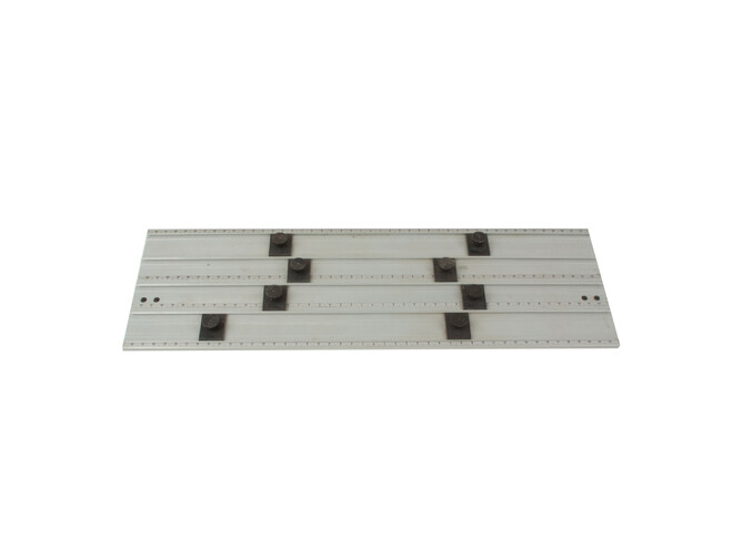 SUPPORT DE POCHOIR 4 RANGS 31,75 MM