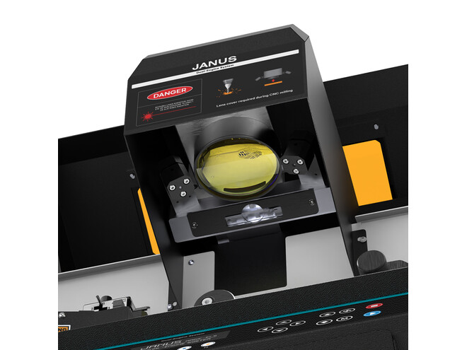 Graveuse combinée laser et CNC E7 Janus 30W