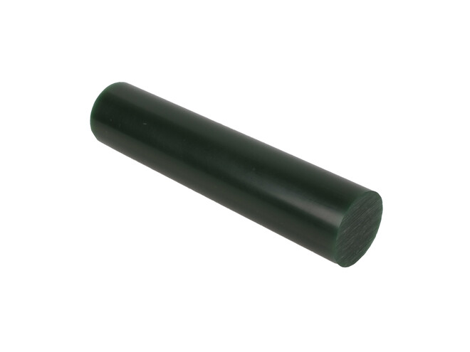 CIRE A SCULPTER  RONDE MASSIVE VERTE 152 X 38