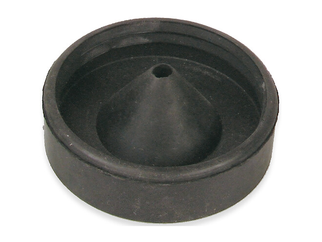 COUVERCLE CAOUTCHOUC POUR CUVETTE 78 mm