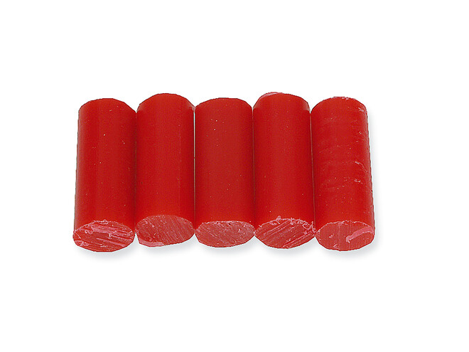 RECHARGE DE CIRE -ROUGE