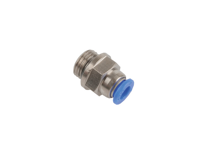 Koppeling insteek parallel o ring 1/4.