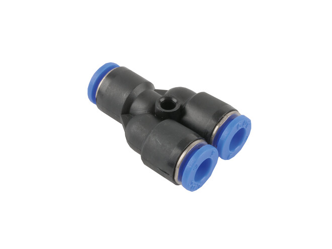 Y koppeling insteek 6 mm.