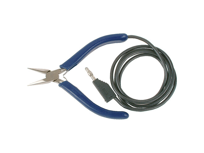PINCE POINTUE + CABLE 100 CM POUR LE PUK