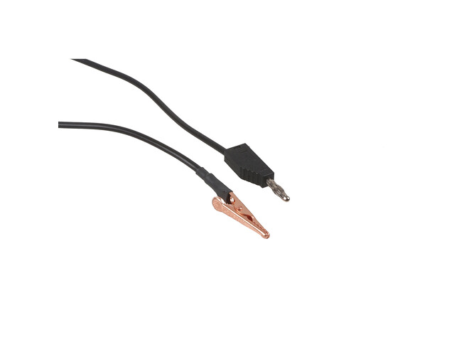 PINCE CROCODILE CABLE 1 MÈTRE