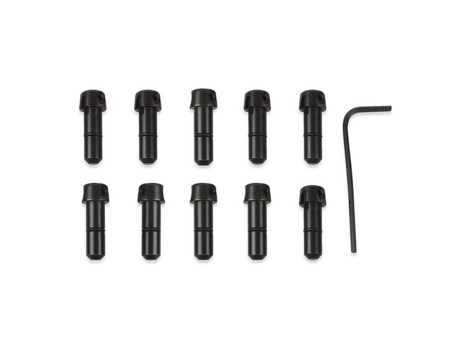 SET  DE 10 TETES POUR PIECE A MAIN FIXATION RAPIDE