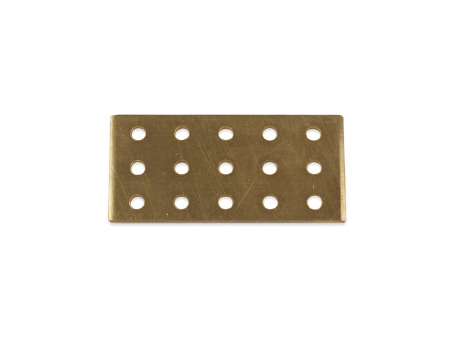 Oefenplaat 25.4 x 50.8 mm