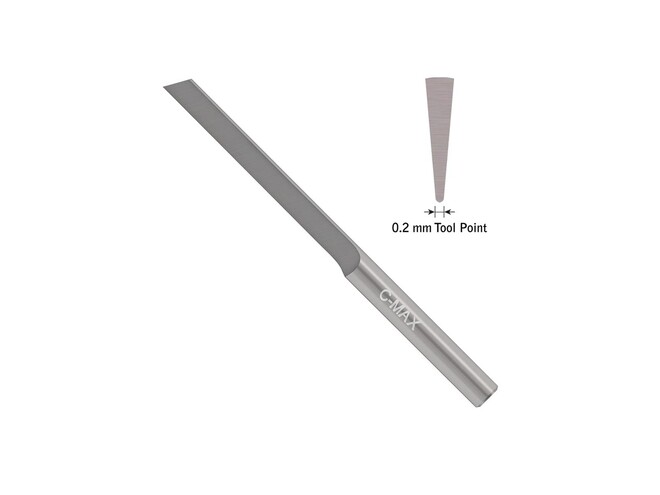 ECHOPPE ONGLETTE GRS C-MAX 0,2 MM