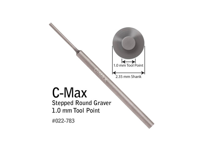 ÉCHOPPE RONDE C-MAX GRADUÉE, 1,0 MM