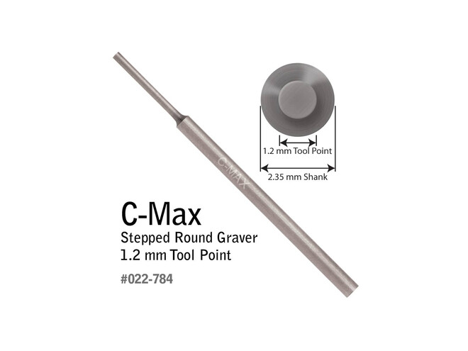 ÉCHOPPE RONDE C-MAX GRADUÉE, 1,2 MM