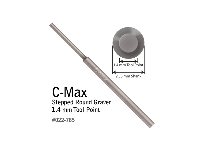 ÉCHOPPE RONDE C-MAX GRADUÉE, 1,4 MM