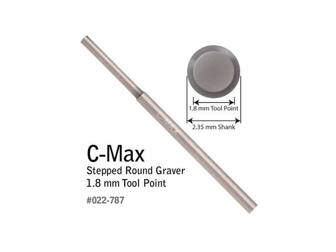 ÉCHOPPE RONDE C-MAX GRADUÉE, 1,8 MM