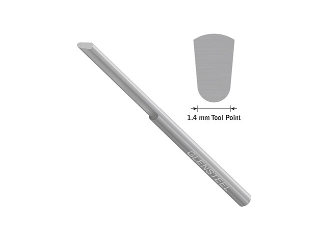 ECHOPPE RONDE BISEAUTÉE GRS 1,4 MM
