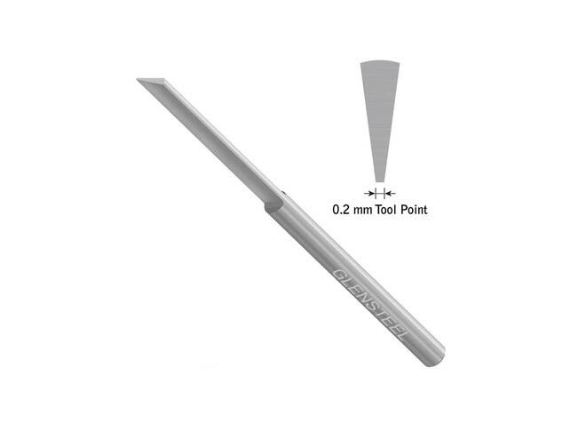 ECHOPPE PLATE BISEAUTÉE GRS 0,2 MM