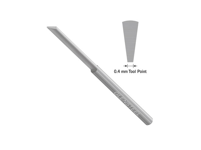 ECHOPPE PLATE BISEAUTÉE GRS 0,4 MM