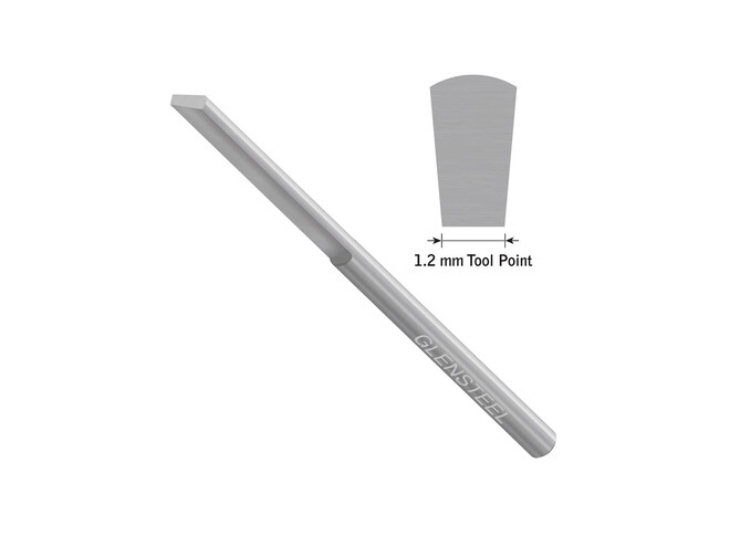 ECHOPPE PLATE BISEAUTÉE GRS 1,2 MM