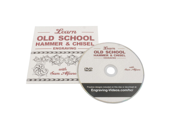 Hammer and chisel engraving DVD