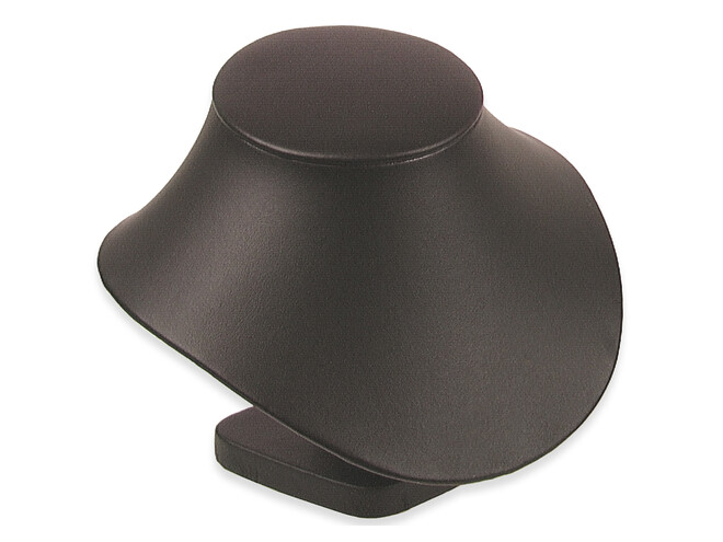 GRAND BUSTE SIMILI CUIR / NOIR