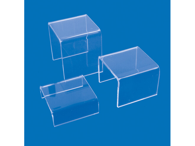 SET DE 3 PRÉSENTOIRS À ÉTAGES-TRANSPARENTS