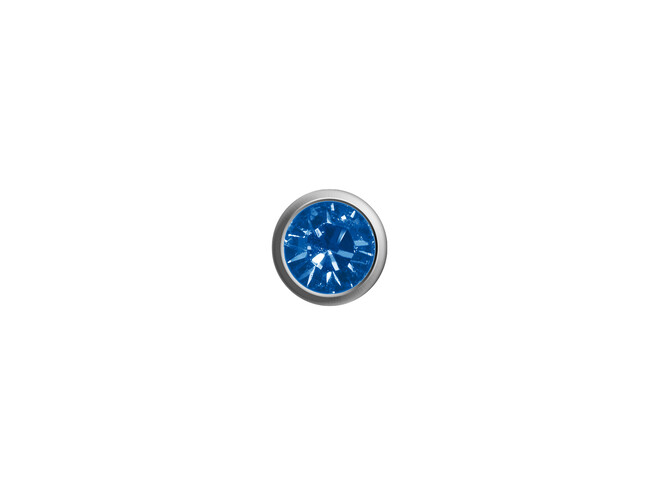 ! DZ. EASY PIERCY -  ACIER - SAPHIR IMITATION