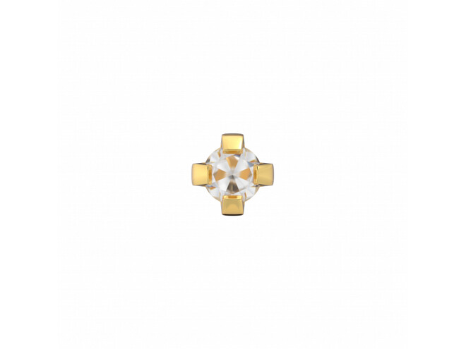 6PAIRE DE B.O. PINCES 2MM