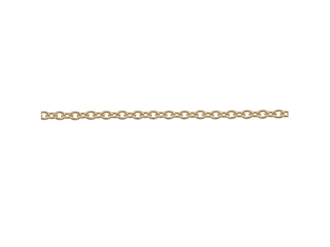 CHAINE ANCRE 9K JAUNE 1,4 MM