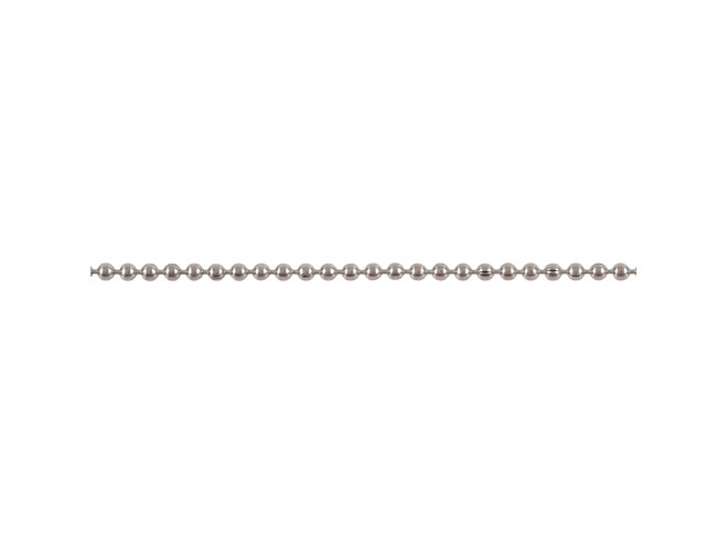 Chaine perlé acier 1.5 mm