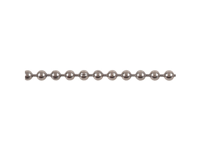 Chaine perlé acier 3.2 mm