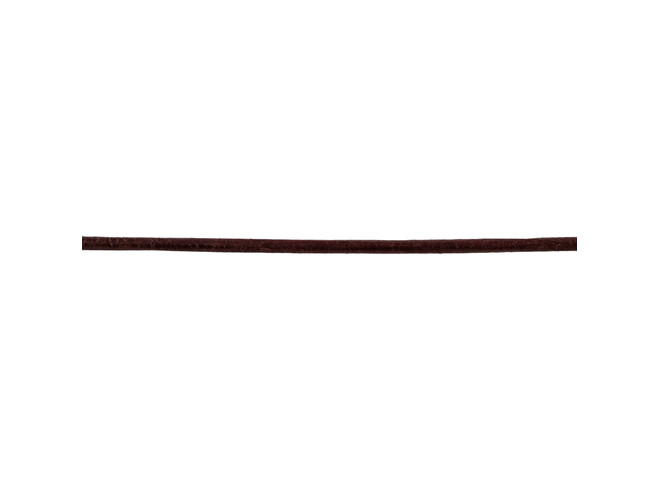 Corde en cuir brun 1.5 mm